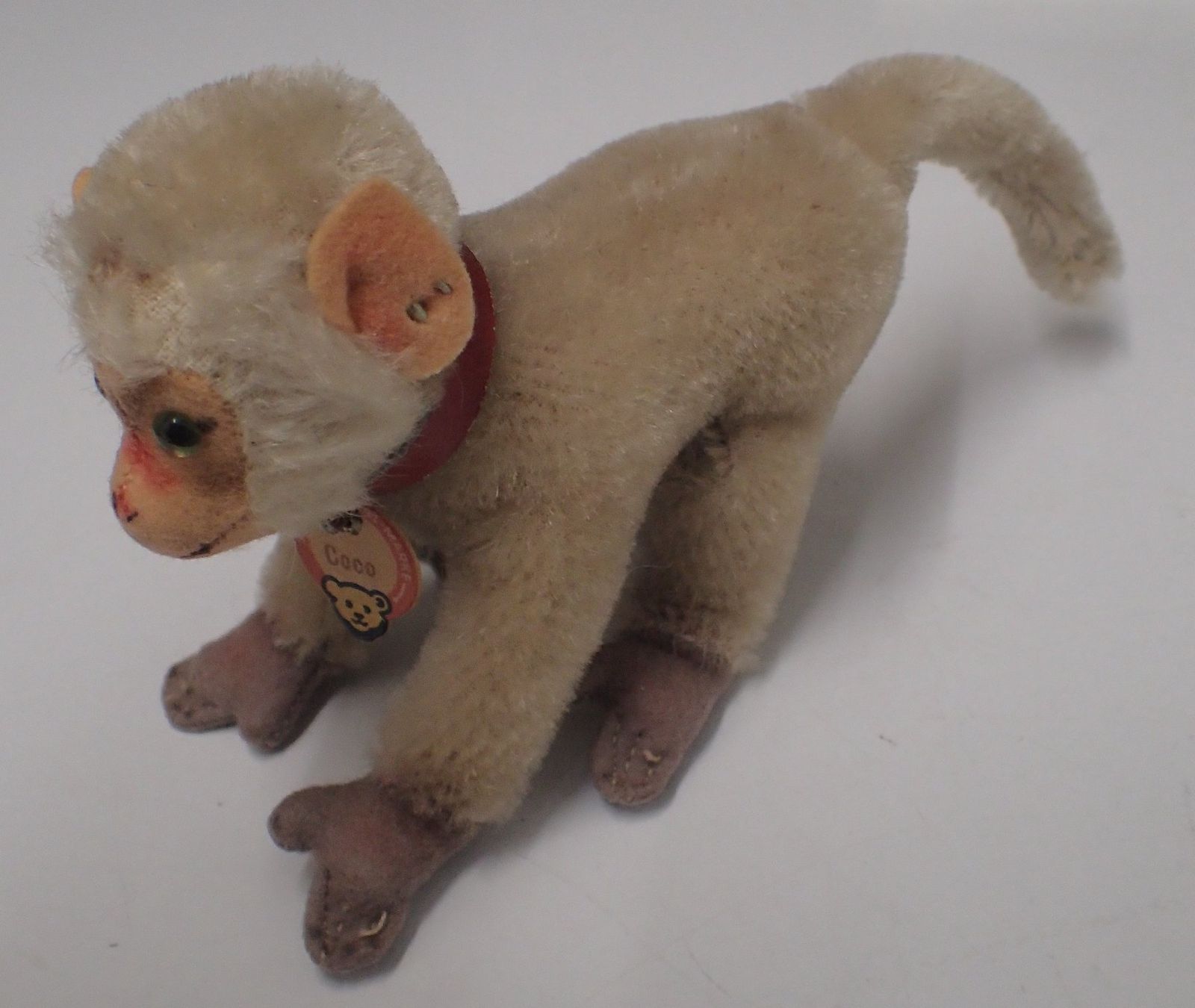 Steiff Giocattoli: Steiff  - Petit singe babouin Coco env. 10/15 cm – Usato da Lausanne venduto da Biquette6