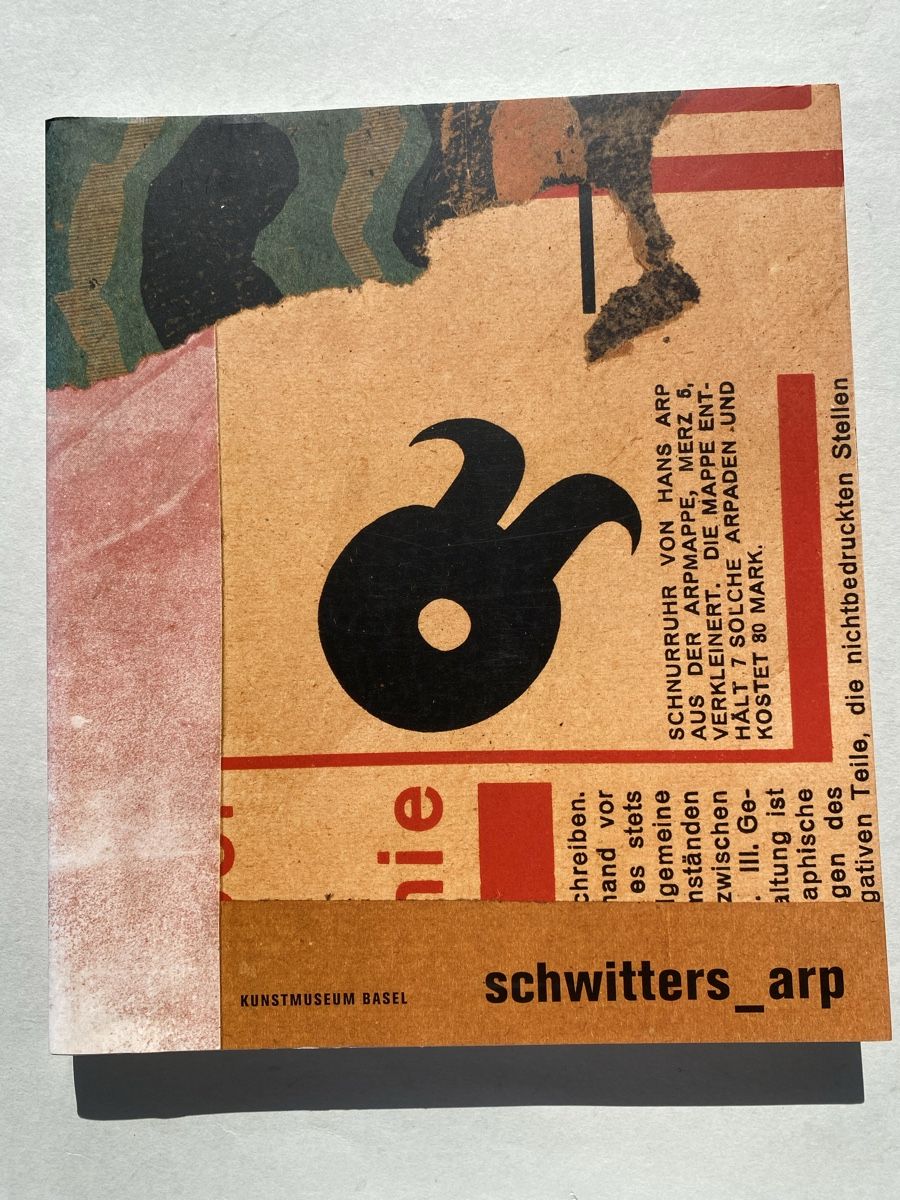 Libri: Schwitters - Arp - Collage Kunstkatalog Kunsmuseum Basel – Usato da Zürich venduto da lesgarcons