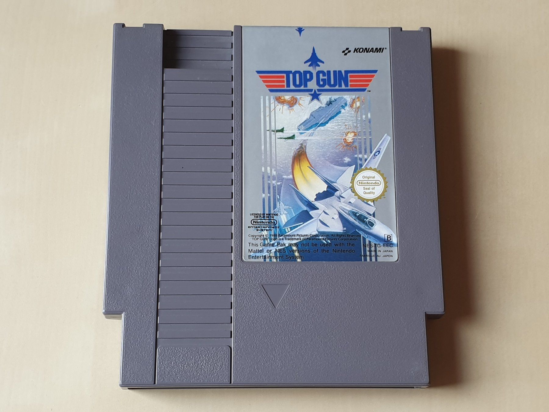 Nintendo Spiele: Top Gun – Gebraucht aus Stansstad von collectorsshop