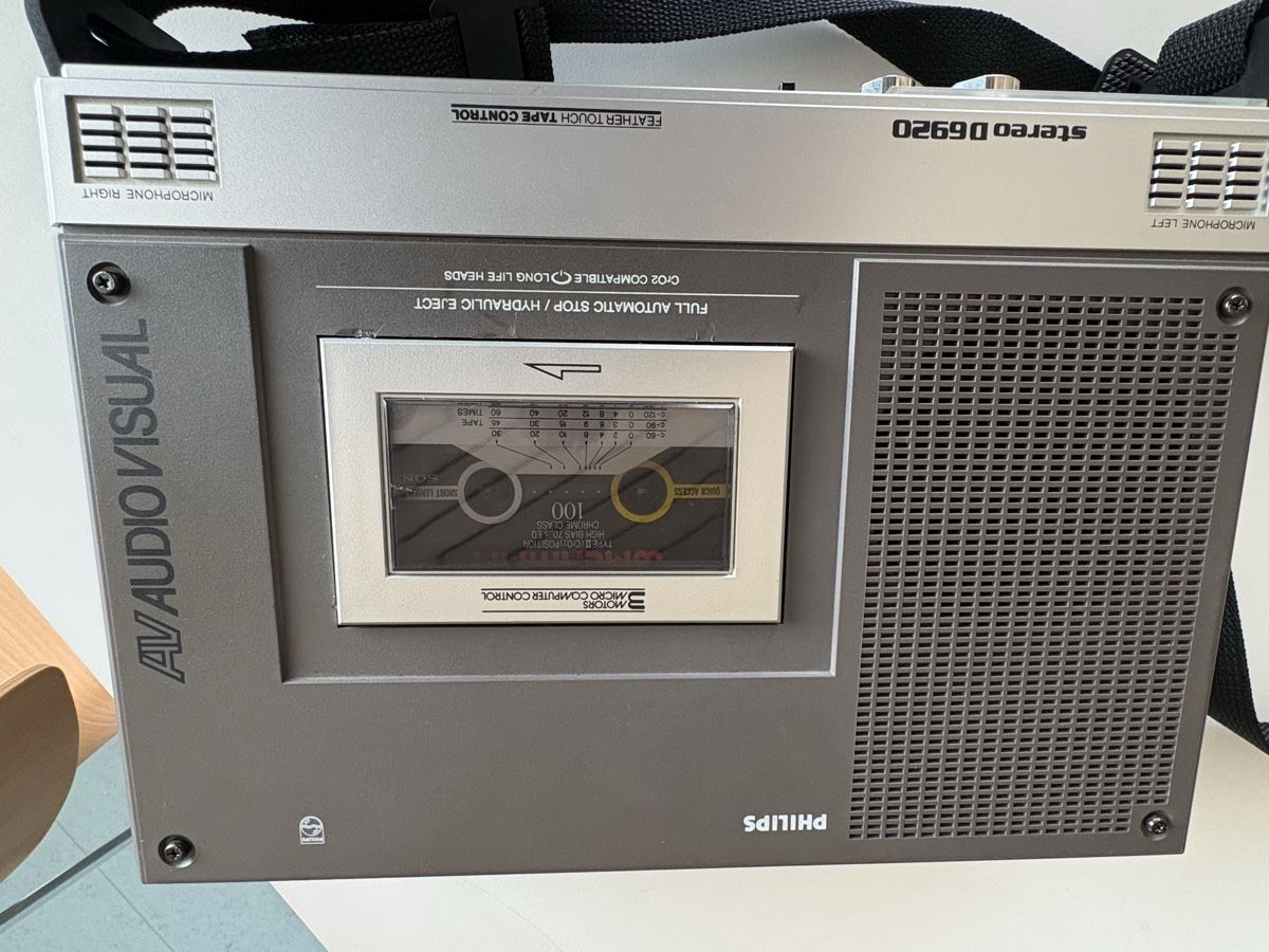Philips Registratori: Kassettengerät Philips stereo D6920 AV AUDIO VISUAL gebrauch – Usato da Gunzwil venduto da mar_fl8v 1