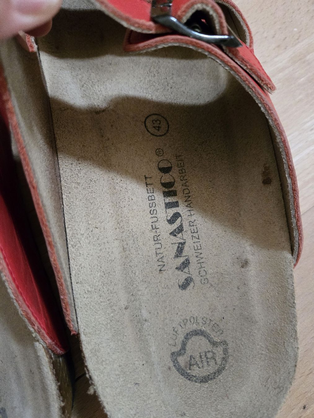 Scarpe da uomo: Sanastico Ledersandalen Gr. 43 – Nuovo (secondo la descrizione) da Unterterzen venduto da elebo 2