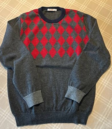 Maglione ax 6 anni / 50% lana e cotone