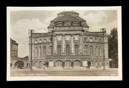AK Karl Marx Stadt Opernhaus Hand Foto ungelaufen