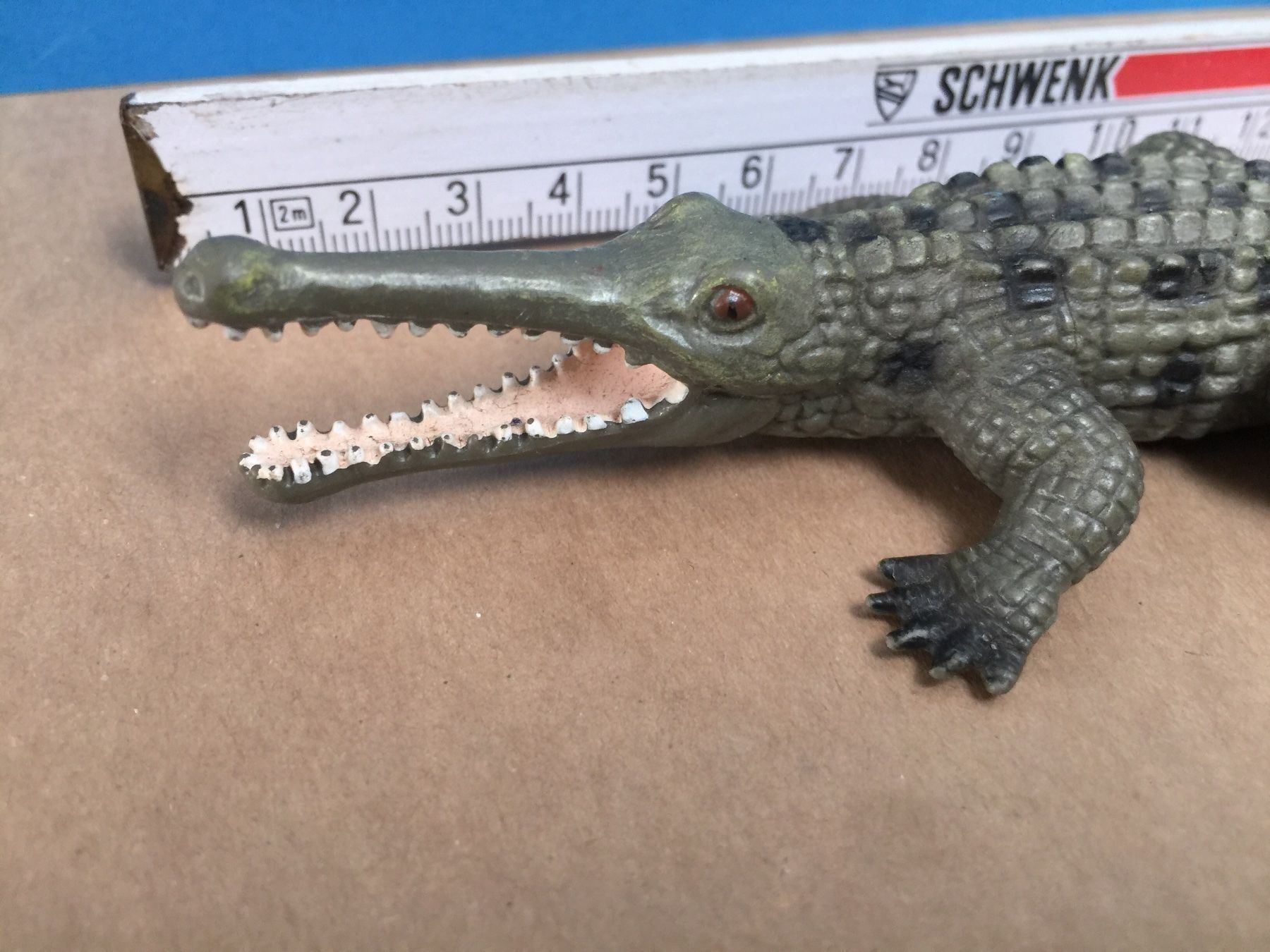 Schleich Statuette: Schleich 14167 Gavial Rarität Krokodil – Usato da Ennetbaden venduto da mapa05 2