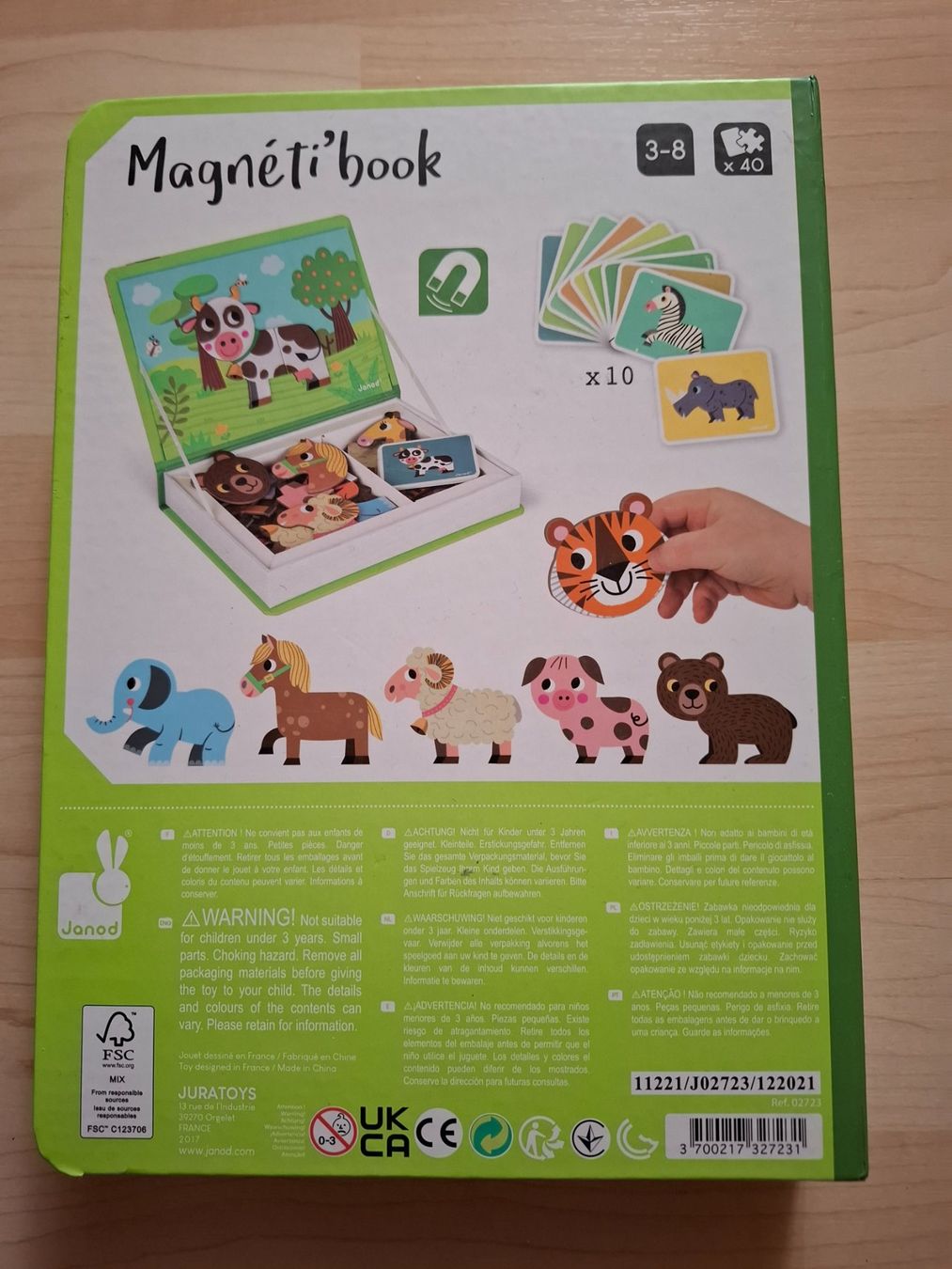 Spielzeuge: Magnetibook Tiere – Gebraucht aus Oberurnen von rotty80 5