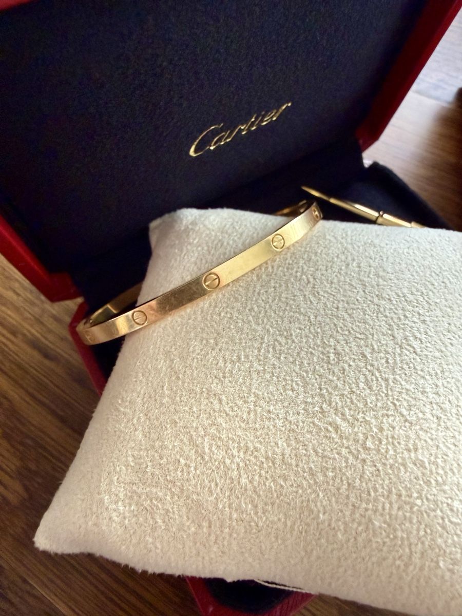 Cartier Bracciali & Braccialetti: Cartier Lovebracelet small Gr. 17 – Usato da Zürich venduto da tinaaaa 4