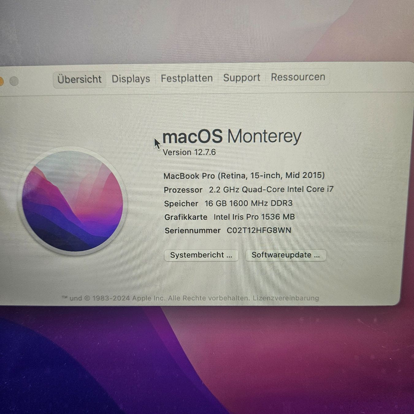 Apple Notebook: MacBook Pro – Usato da Aarwangen venduto da van_bsm8 6