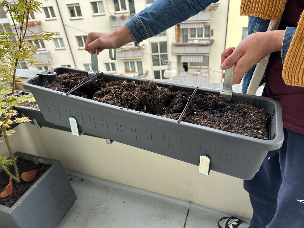 Blumenkiste für Balkon 80cm lang Kaufen auf Ricardo