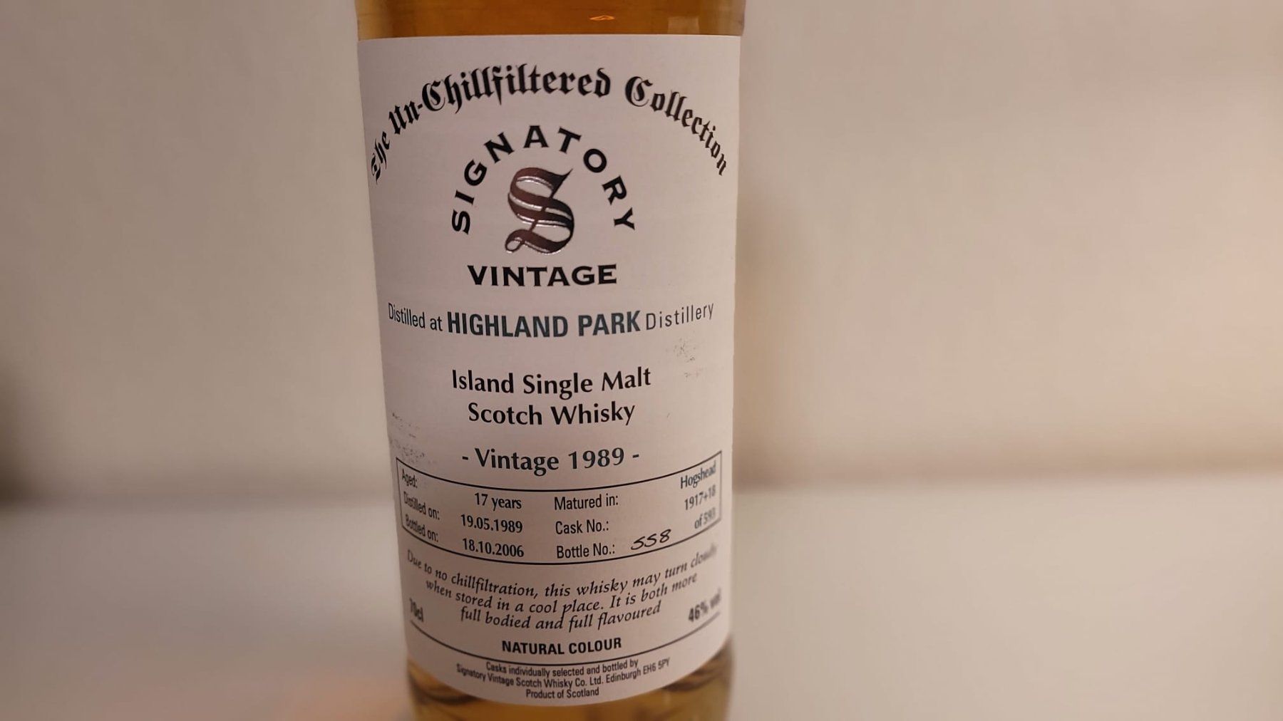 Highland Park Bevande alcoliche: Whisky / Signatory Vintage 1989 – Nuovo (secondo la descrizione) da Bellikon venduto da Bruno518 1
