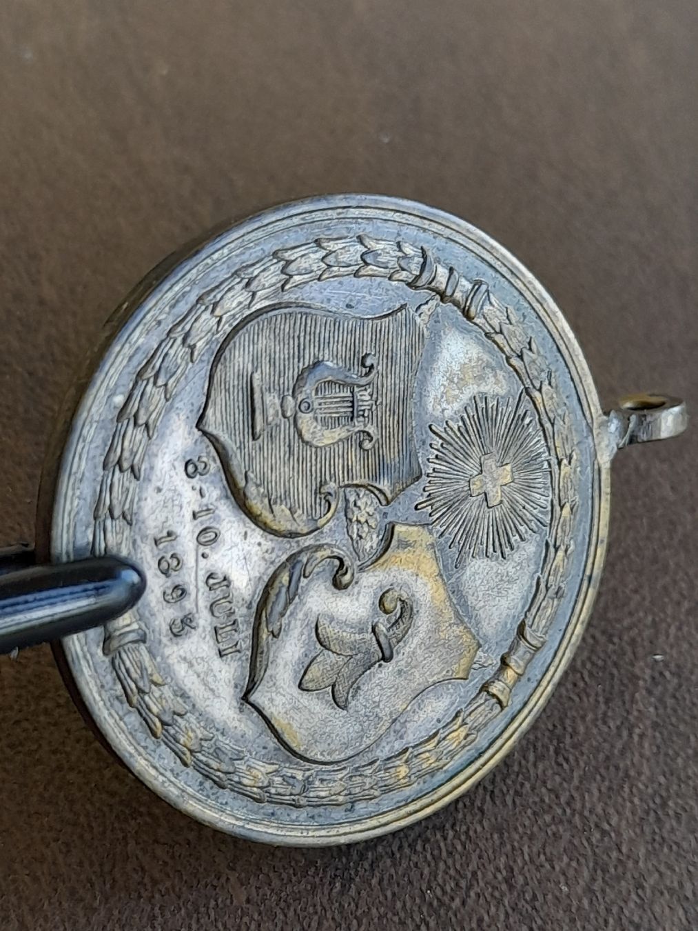 Médailles: Medaille 1893 Basel Eidgen Sängerfest – D'occasion à Basel par Basel_20 2