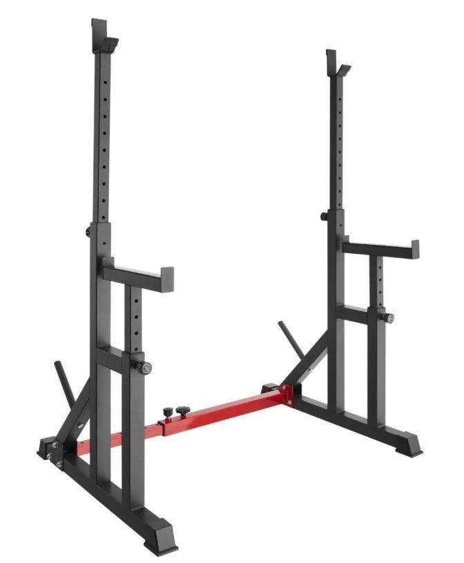 Hometrainer: Tectake Squat Rack "Creed" – Verstellbare Hantelablage – Gebraucht aus Regensdorf von Githa