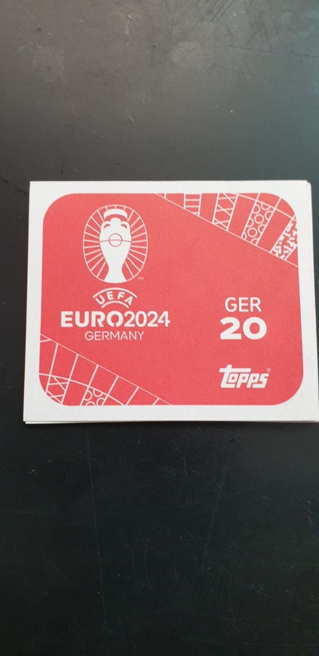 Topps Carte collezionabili: Euro 2024 Sticker Topps GER 20 – Nuovo (secondo la descrizione) da Malters venduto da burzi 1