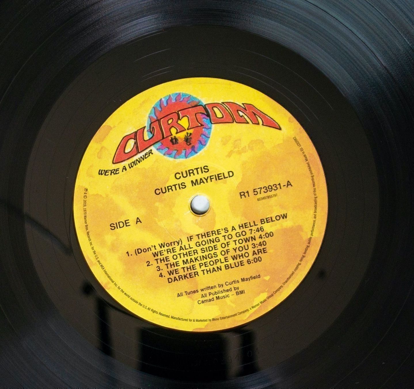 Dischi in vinile: Lp CURTIS MAYFIELD curtis – Nuovo (secondo la descrizione) da Belp venduto da Freeeme 4
