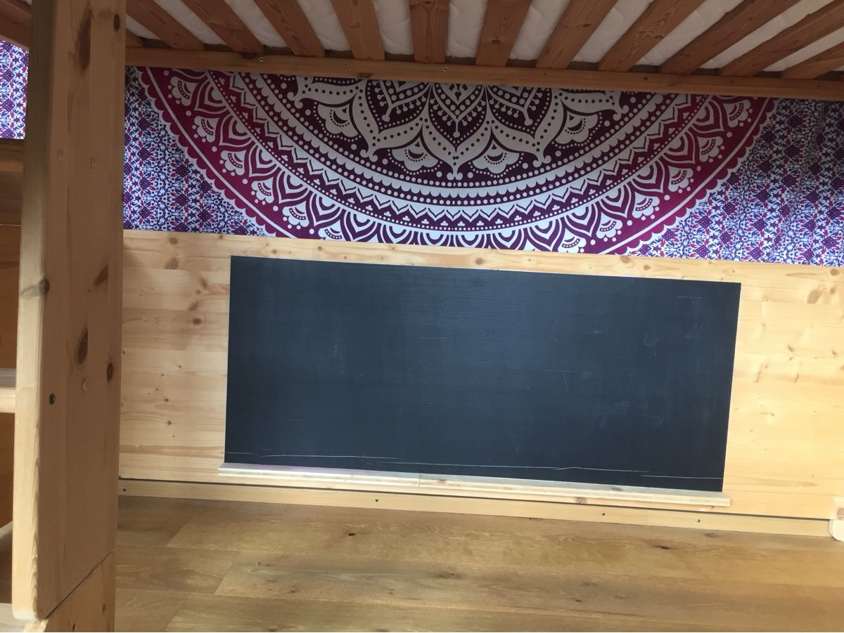 Letti: Hochbett mit integrierter Tafel – Usato da Paspels venduto da giu_vt7p 3
