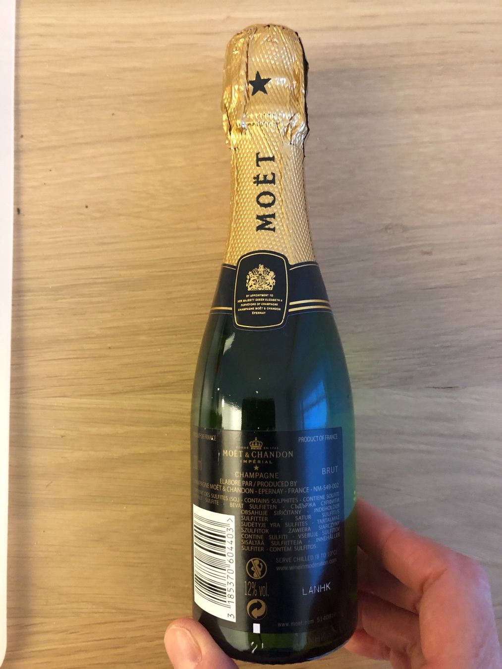 Moet Vino: Moet Chandon Imperial Brut 0,2l 12%Vol. – Nuovo e nell'imballaggio originale da Wald ZH venduto da mlnt 4