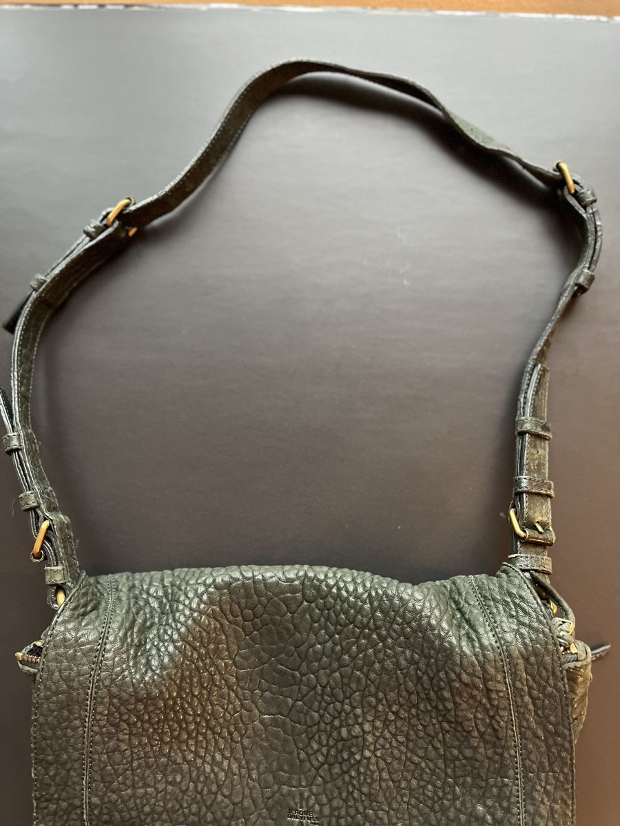 Jerome Dreyfuss Borse da donna: Jérôme Dreyfuss-Tasche 'Albert', Dunkelgrün – Usato da Zürich venduto da scke 6