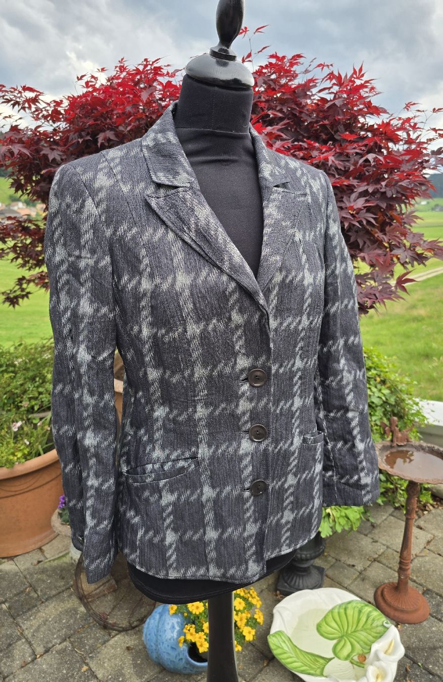 Giacche: Schicker Blazer im Hahnentrittmuster, Gr. 36 – Usato da Walkringen venduto da Vanuca 5