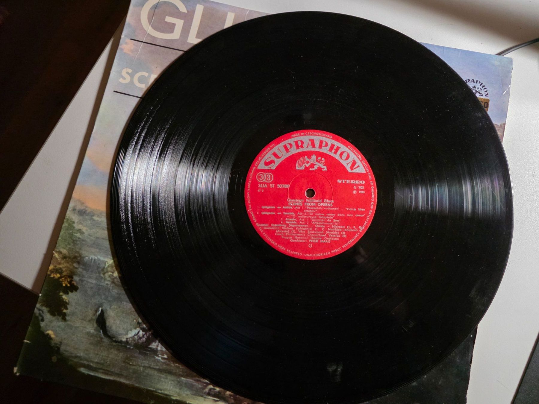 Dischi in vinile: Gluck Vintage LP Operatic Scenes and Arias 1966 – Usato da Walterswil BE venduto da Lonitti 3