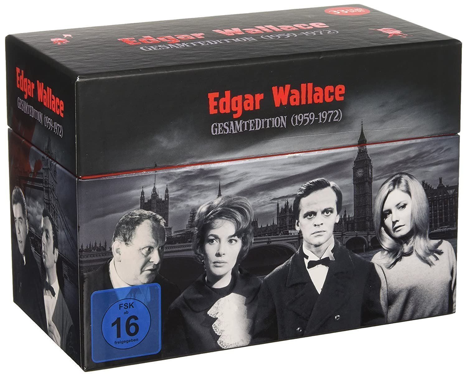 Tutti i DVDs: Edgar Wallace Gesamtedition [33 DVDs] – Nuovo e nell'imballaggio originale da Eschen venduto da 33shaggy33
