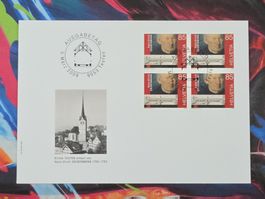 CL30 2x Enveloppe + Timbre Suisse 2009