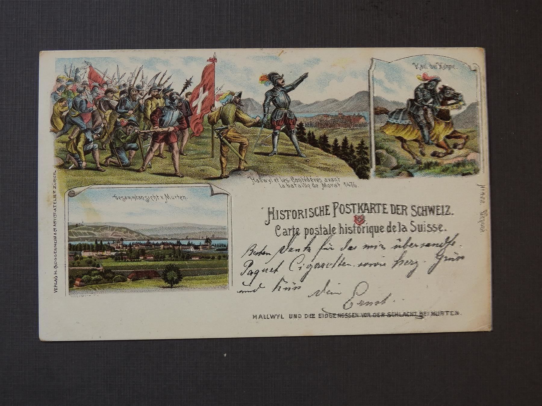 Cartoline postali: Historische Postkarte  Schweiz – Usato da Rain venduto da 999-800-K