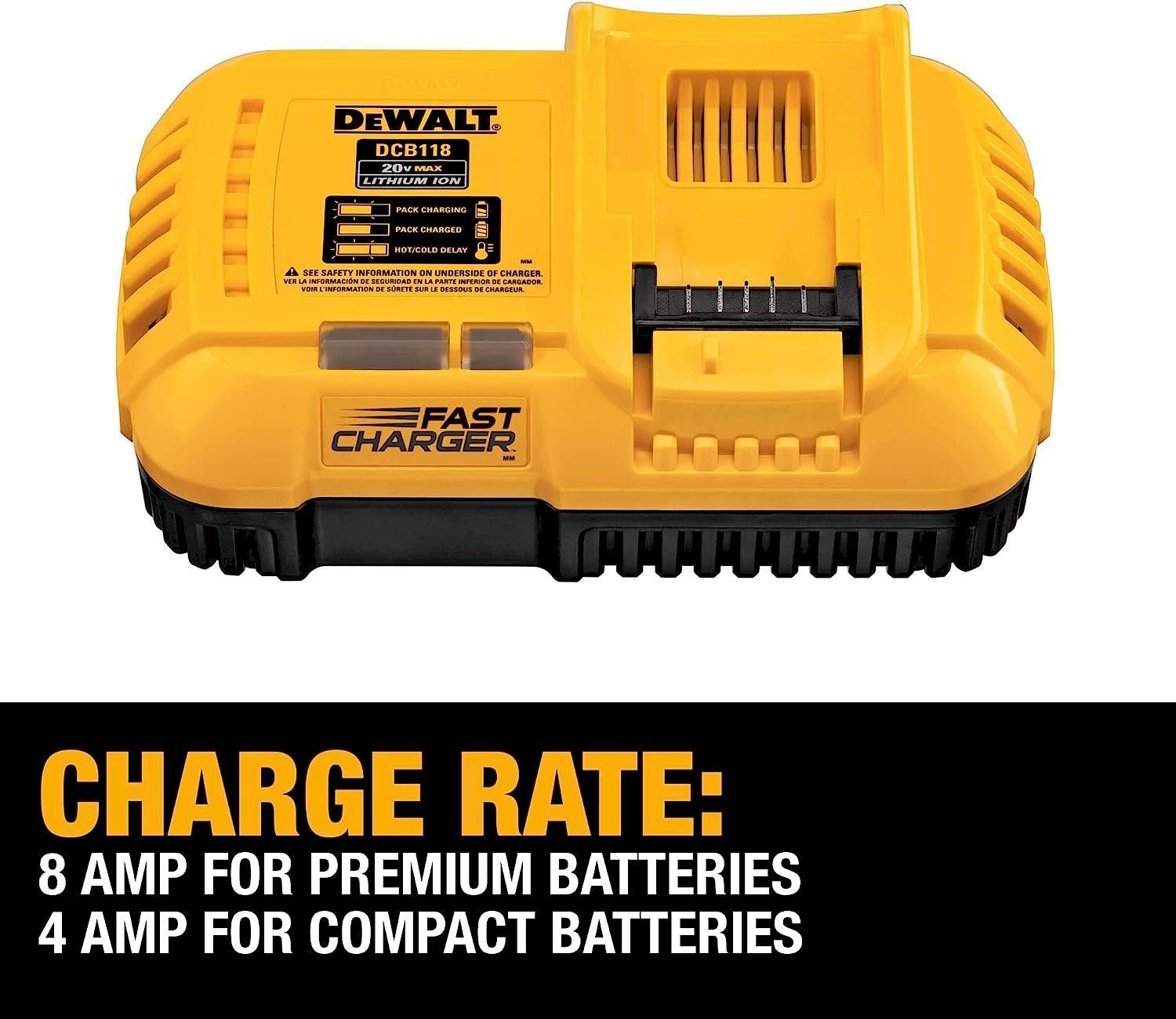 Caricatori & Batterie: DeWalt DCB118-QW Ladegerät 12V/14.4V/18V – Nuovo e nell'imballaggio originale da Bottighofen venduto da zaap 6