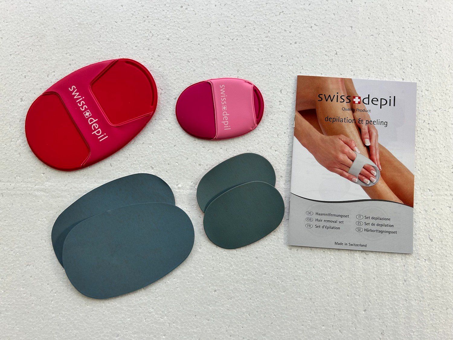 Epilatori: Swissdepil Starter Set Haarentfernungspads – Nuovo e nell'imballaggio originale da Widnau venduto da swissdepil