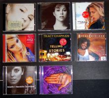 8 CDs: Mariah Carey, Tracy Chapman, Alanis Morissette u.a