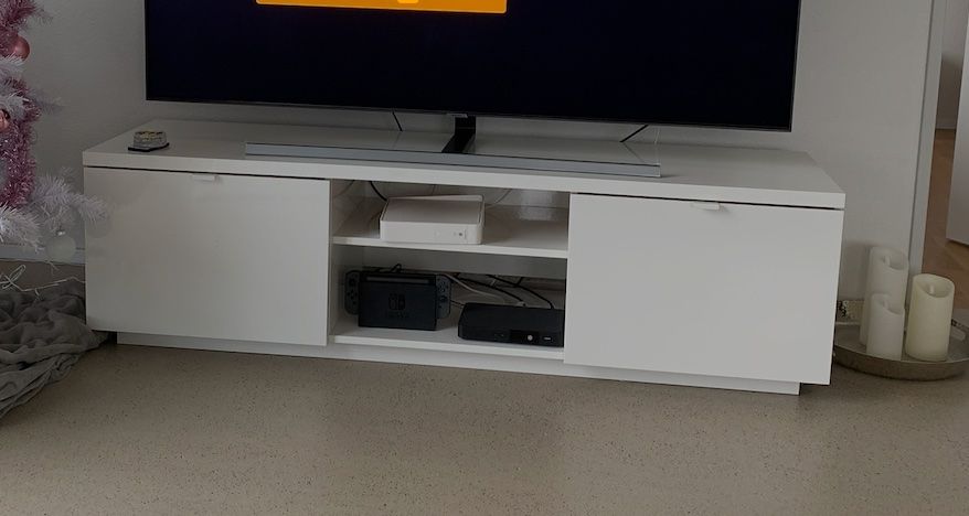 Ikea Meubles TV: TV-Möbel, weiss, gebraucht – D'occasion à Rorschach par man_f27t
