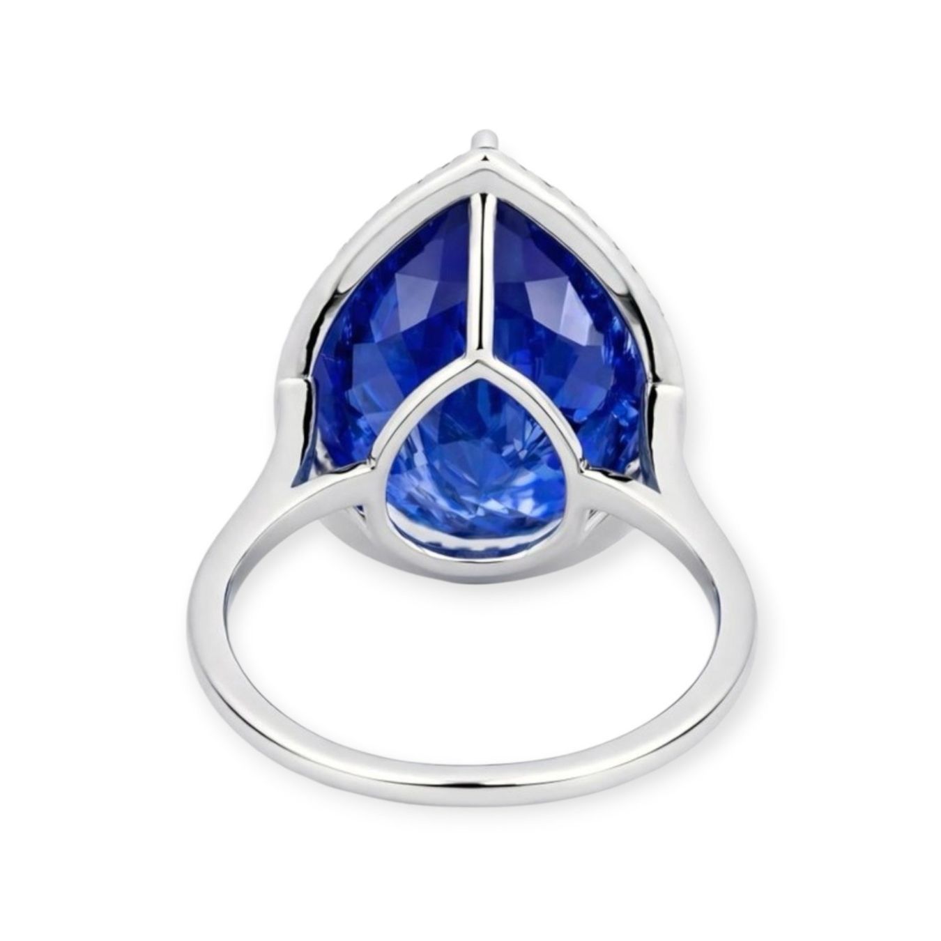 Anelli: Tansanit Ring 14k Weissgold 12.68ct – Nuovo e nell'imballaggio originale da Horgen venduto da Auction-Kings 3