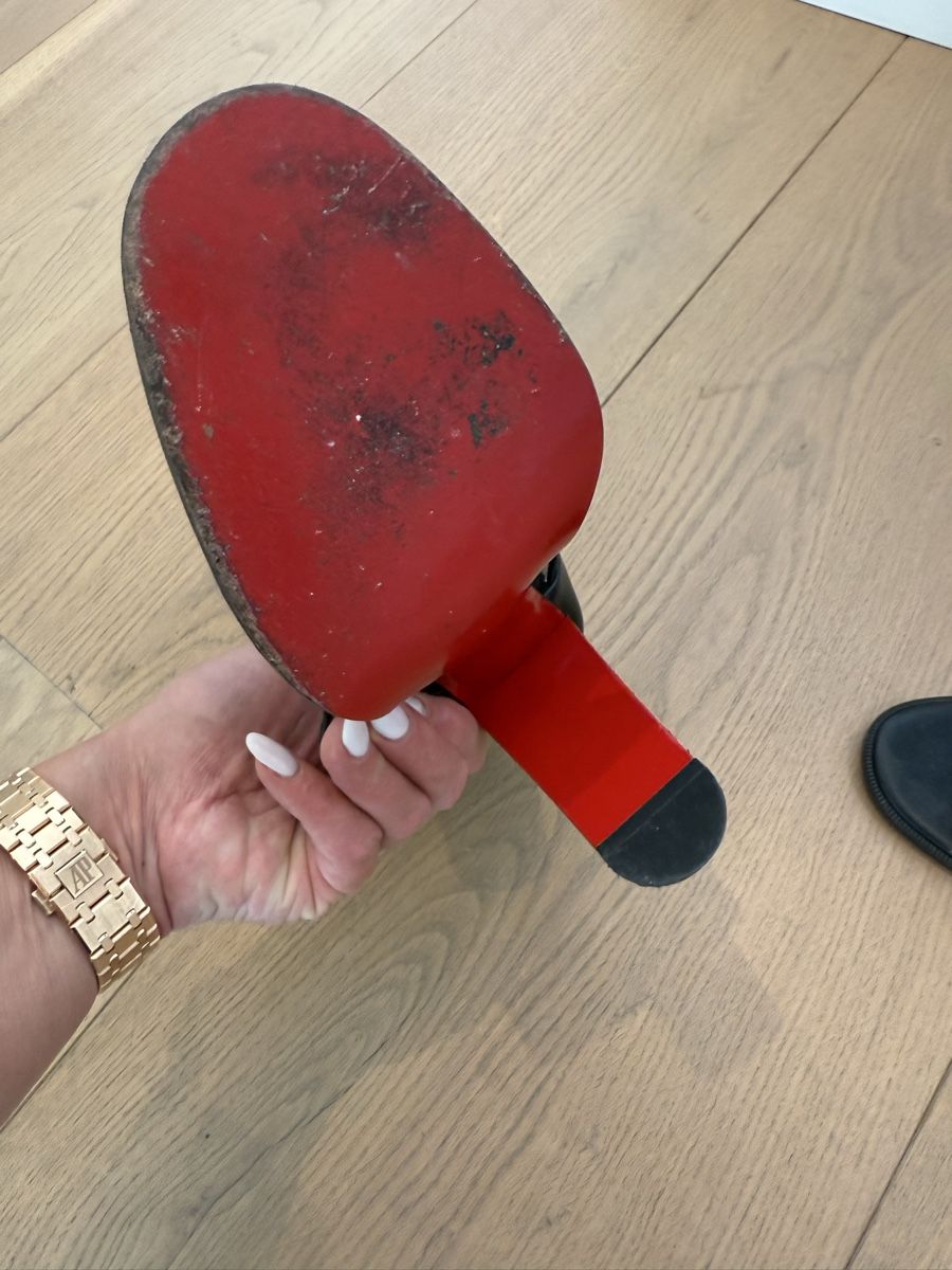 Christian Louboutin Damenschuhe: Louboutin Sandalen, Gladiator41 Gold Absatz – Gebraucht aus Meilen von Dievondort 3