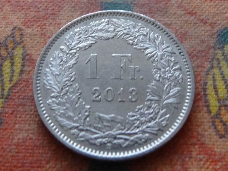 Alle Münzen: 1 Fr. 2013 – Gebraucht aus Romanel-sur-Lausanne von Swift13