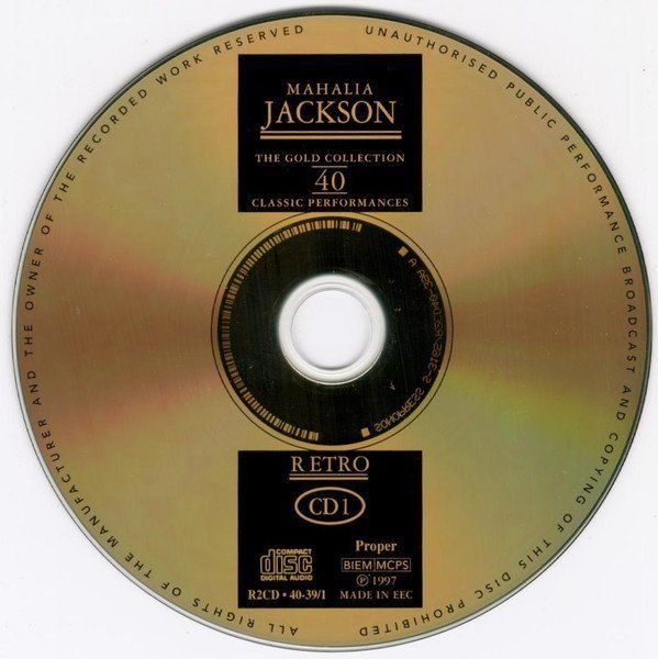 CD: box 2CD's - Mahalia Jackson - deluxe edition – Usato da Engelberg venduto da foyastro 2