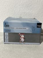 Ausverkauf Weihnachtsdeko, LED Pinguin, aufblasbar