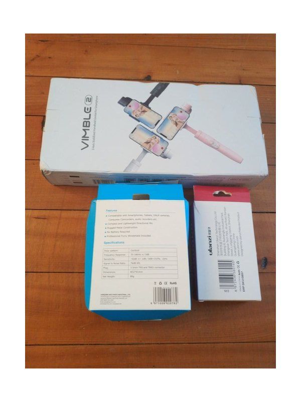 Feiyu Tech Treppiedi & Teste: FeiyuTech Vimble 2 Gimbal, BOYA Mikrofon, Ulanzi PT-3 Set. – Nuovo (secondo la descrizione) da Umiken venduto da miru007 1