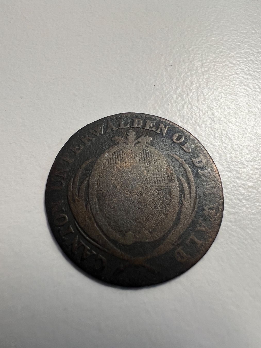 Tutti le monete: Obwalden: 1/2 Batzen 1812 – Usato da Schaffhausen venduto da schatzkiste69 1