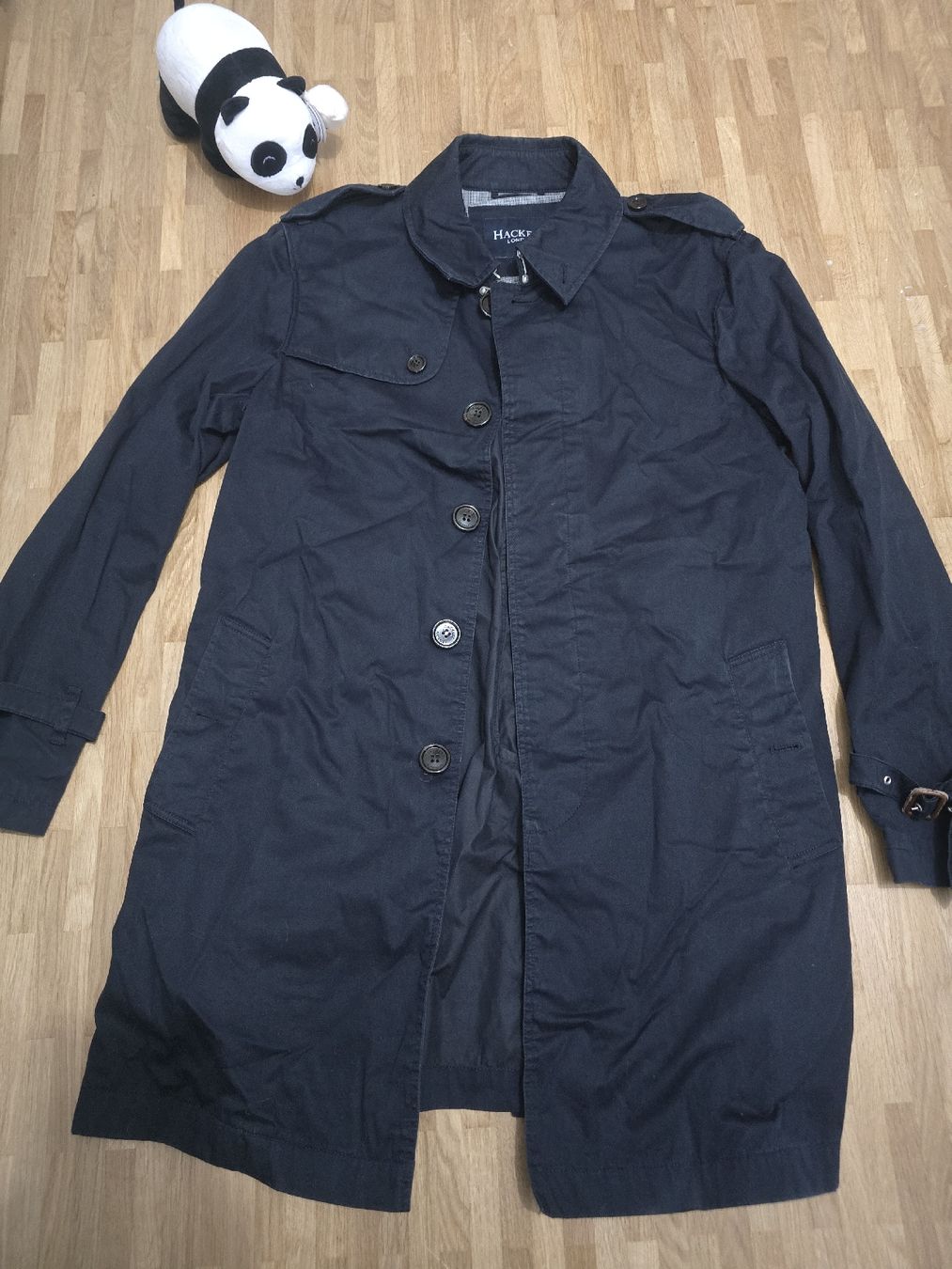 Hackett Cappotti: Hackett London Trench Coat, Size M, Timeless Classic! – Usato da Mont-sur-Lausanne venduto da Didinho