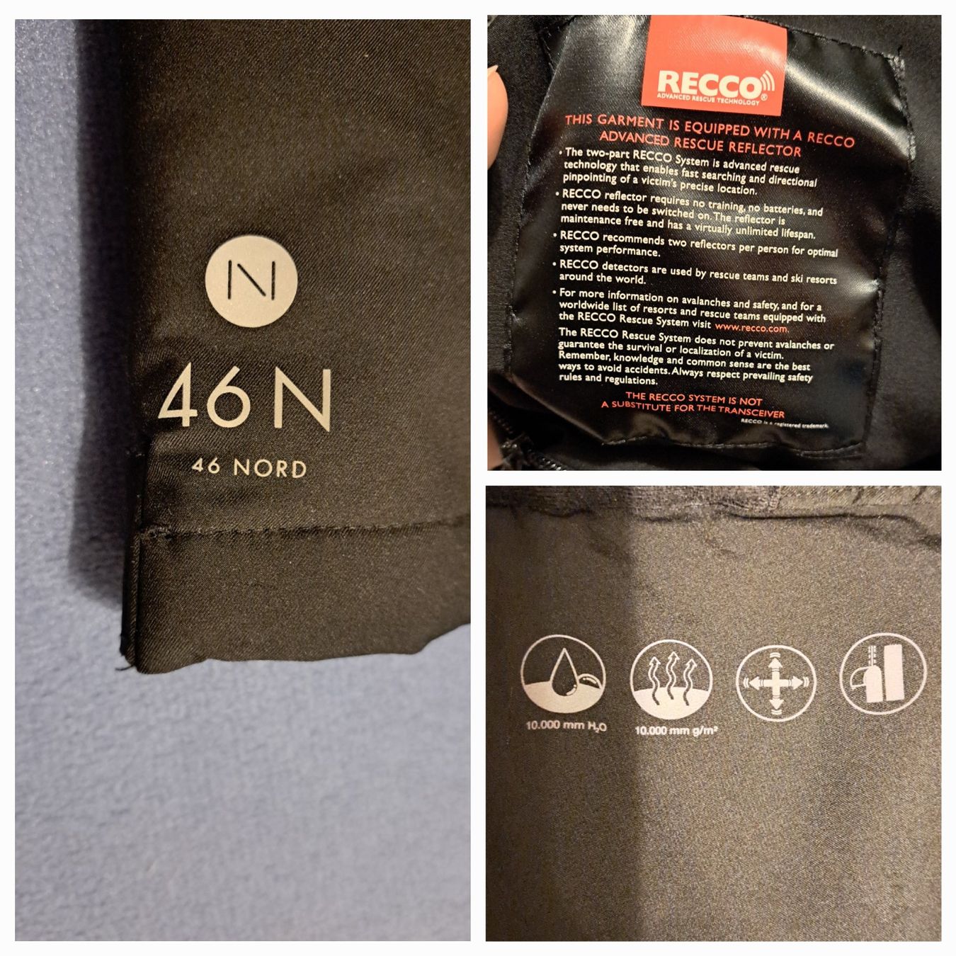46 Nord Pantaloni: 46 Nord skihose – Usato da Horw venduto da tan_5chx 2