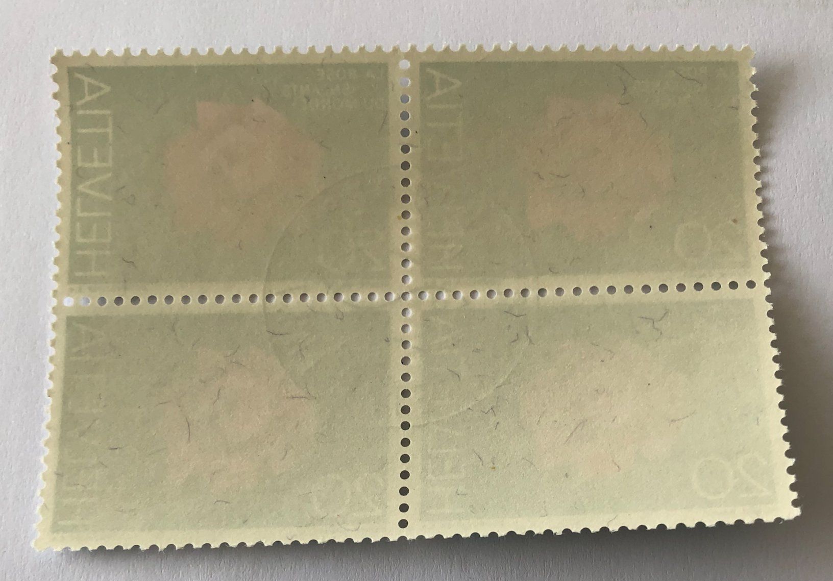Tutti i francobolli: 4 er Block Nr.492 mit Vollstempel Bern – Usato da Aarau venduto da Billa007 1