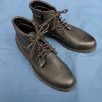 Schwarze Herren-Boots, Grösse 43