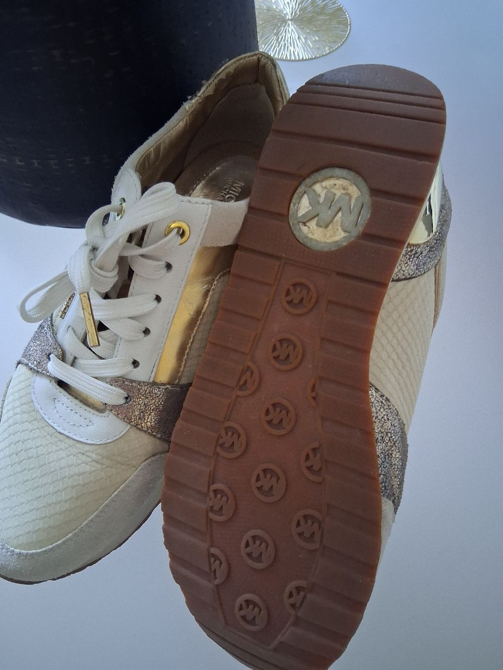 Michael Kors Damenschuhe: Michael Kors Billie Trainer Sneaker 38  – Gebraucht aus Brittnau von Gismo2012 2