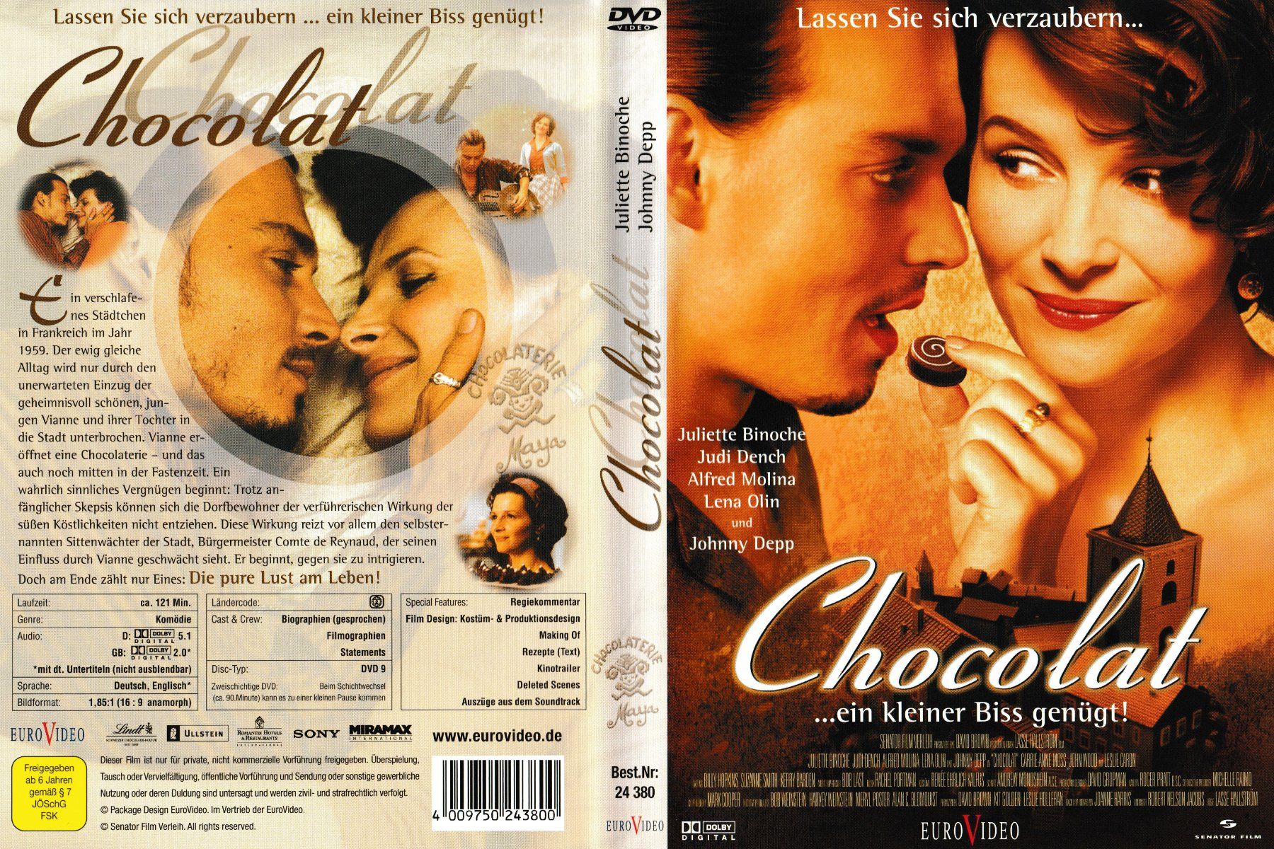 Tutti i DVDs: DVD - Chocolat – Usato da Langnau am Albis venduto da MediaRescuerKeLoX
