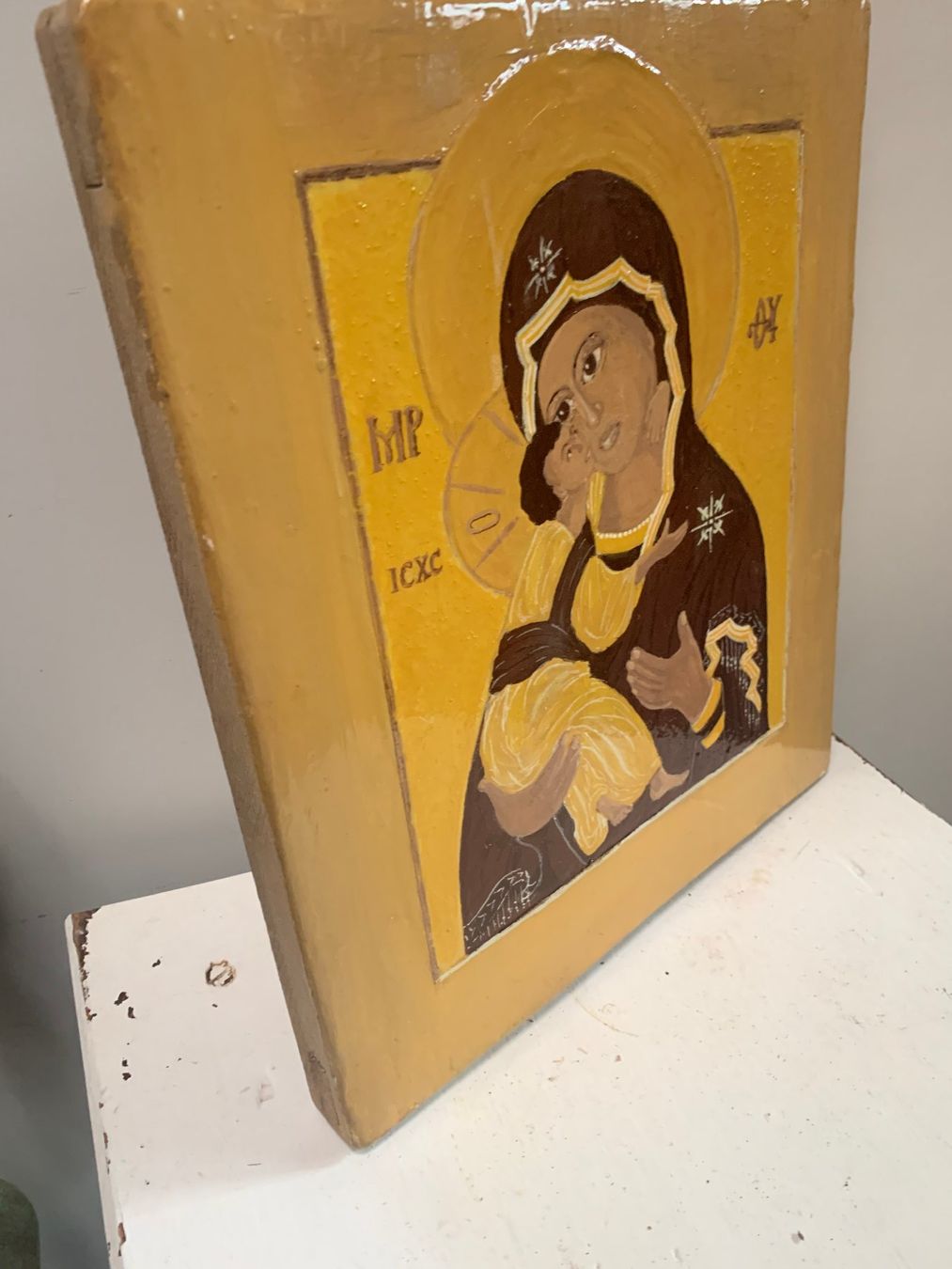 Dipinti: Ikone Maria mit Kind – Usato da St. Gallen venduto da Miousch 2