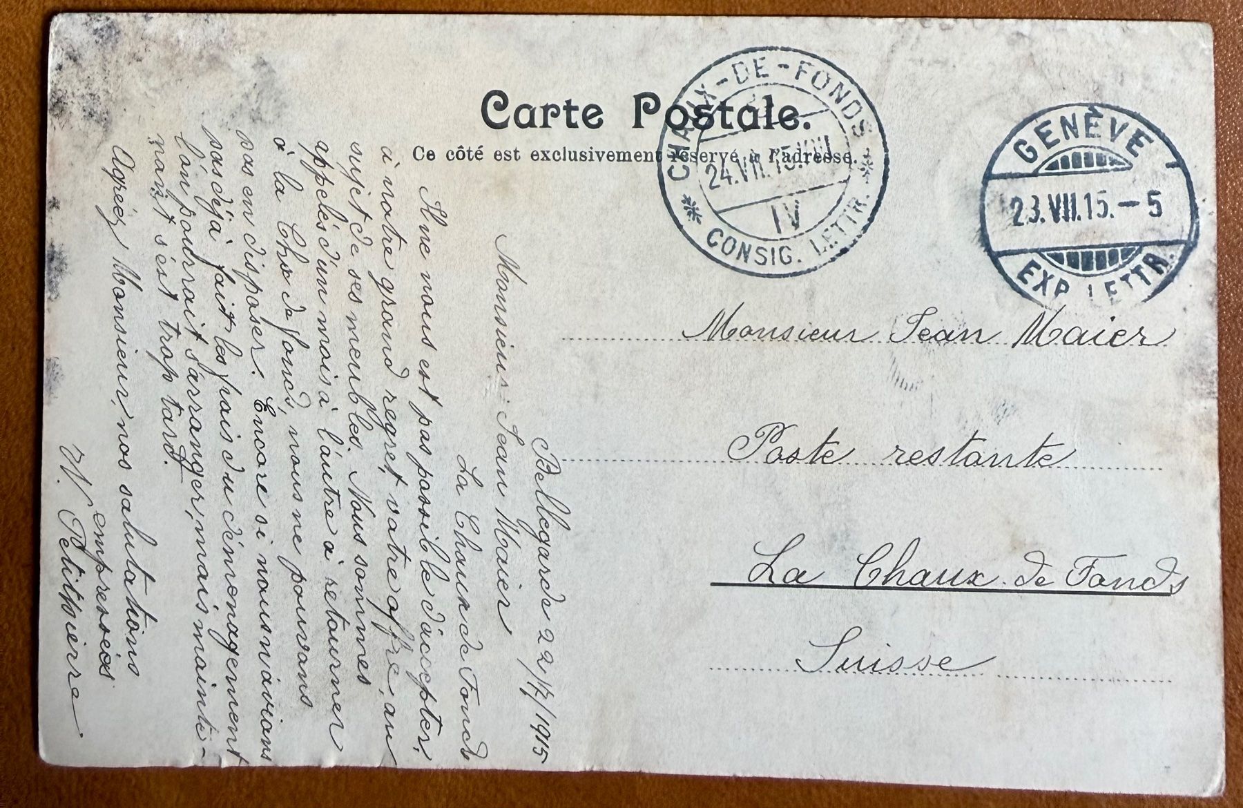 Cartoline postali: Bellegarde - Château de Mussel 1915 – Usato da Lutry venduto da Ediego 1