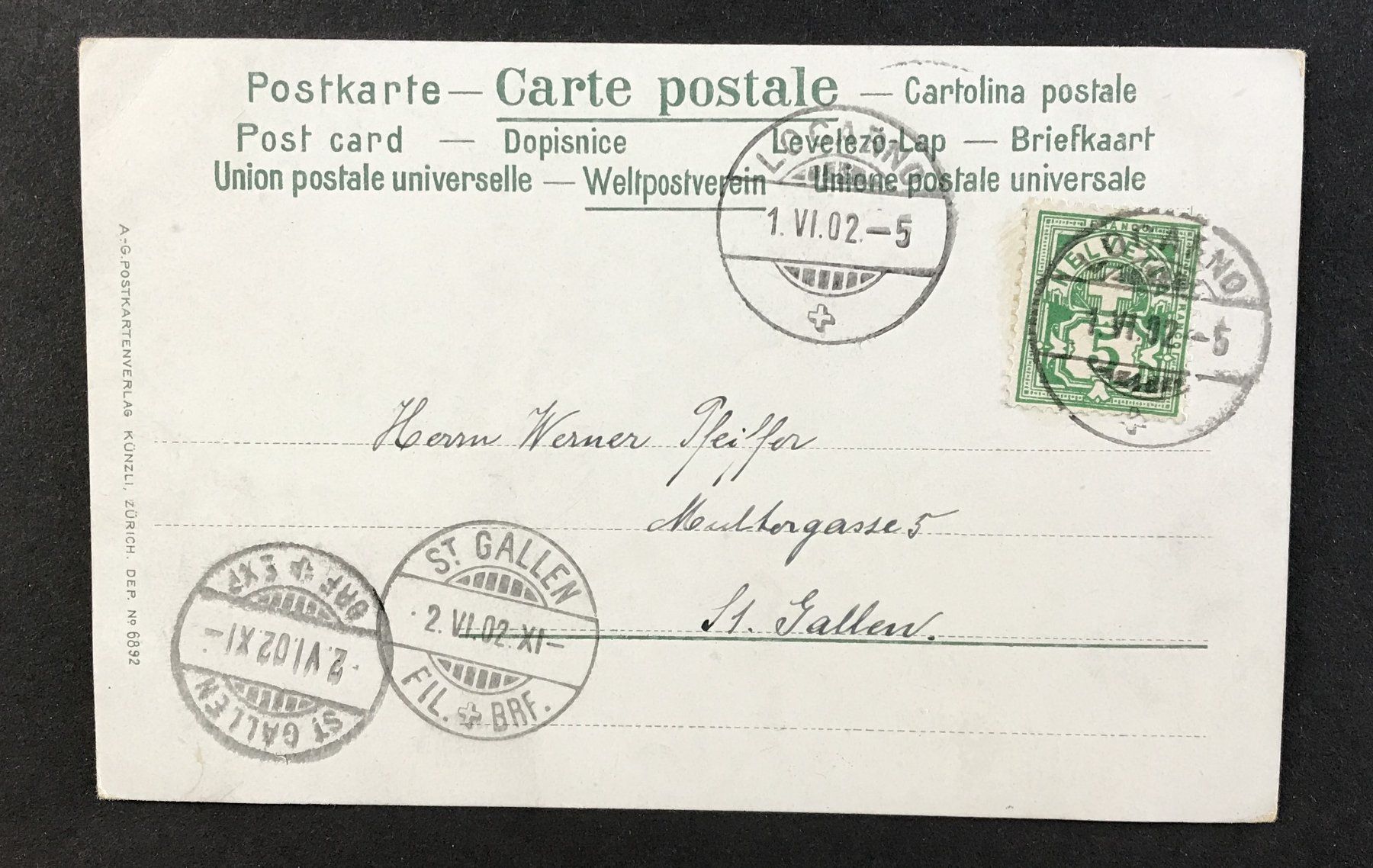 Cartoline postali: ANSICHTSKARTE LAGO MAGGIORE – Usato da Ostermundigen venduto da wini63 1