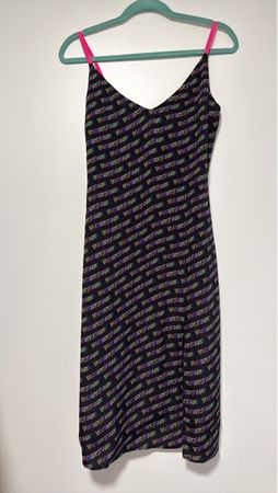 Tommy Jeans All-Over Logo Dress, Size XS, Perfect now!