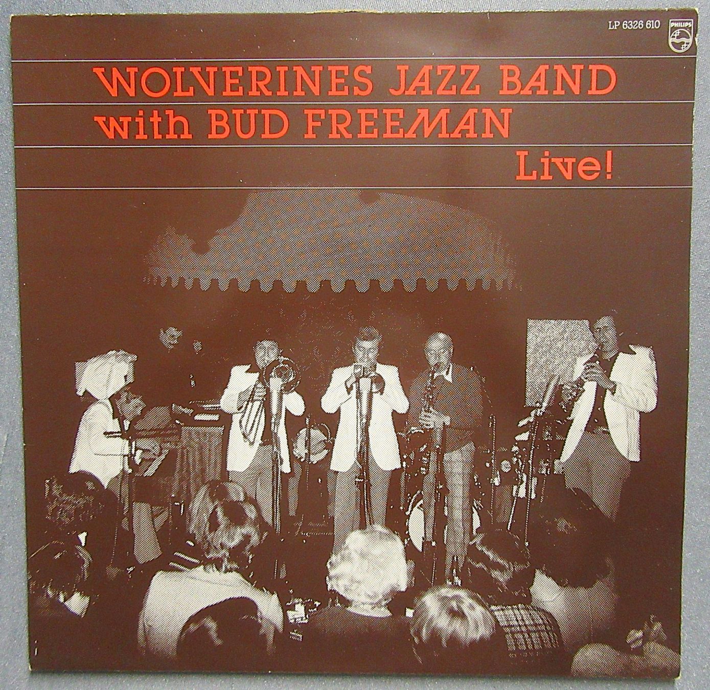 Schallplatten: LP - Wolverines Jazz Band with Bud Freeman - Live! – Gebraucht aus Auenstein von Padabimbim
