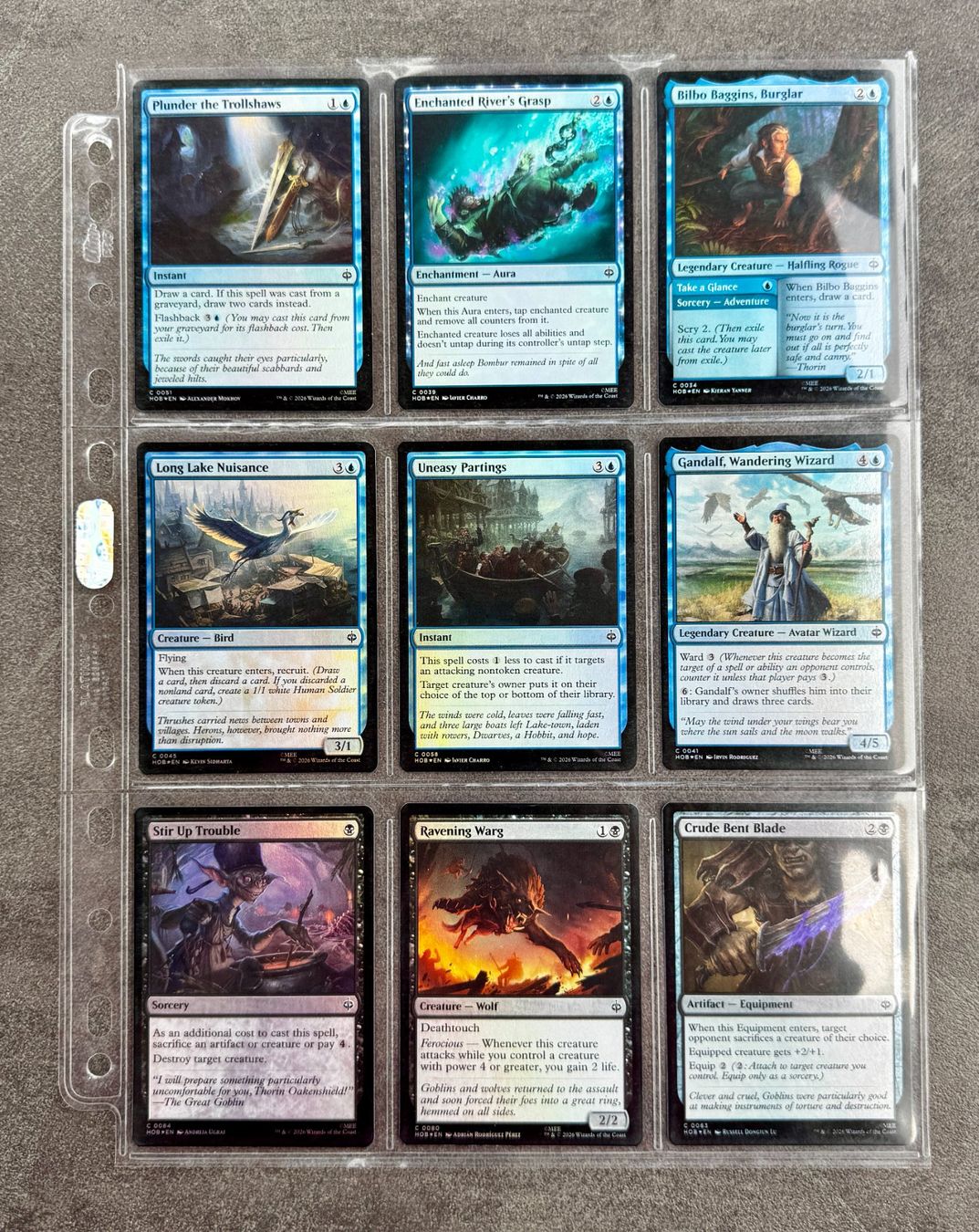 Magic The Gathering Carte collezionabili: The Hobbit Foil Commons 55stk. – Nuovo (secondo la descrizione) da Rechthalten venduto da hosme_be 3