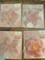Hafnotizen: Set mit 4 kreativen Blumen Haftnotizen