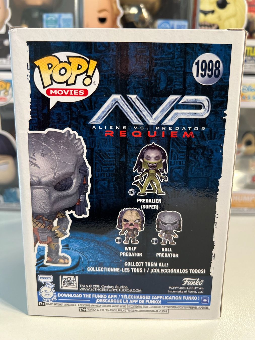 Funko Statuette: Funko POP! Alien VS Predator Requiem Wolf Predator Ed. Chase – Nuovo e nell'imballaggio originale da Le Mouret venduto da perfectbijou 2